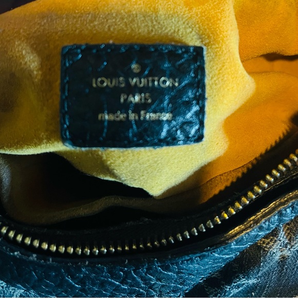 COPY - COPY - Louis Vuitton Mahina Black Denim Boho Style HTF - Picture 2 of 8